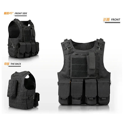 Tactisch Militair Vest | Molle Combat Vest | Airsoft & Outdoor Gear