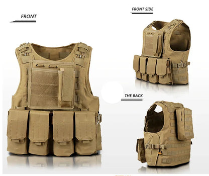 Tactisch Militair Vest | Molle Combat Vest | Airsoft & Outdoor Gear