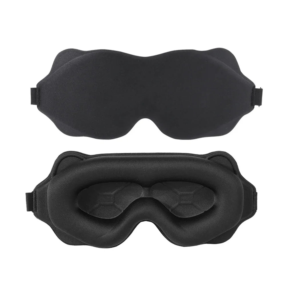 3D Slaapmasker – Block Out Licht, Zacht Gevoerde Oogmasker voor Slaap, Blinddoek, Slaap Hulp voor een Rustige Nachtrust