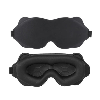 3D Slaapmasker – Block Out Licht, Zacht Gevoerde Oogmasker voor Slaap, Blinddoek, Slaap Hulp voor een Rustige Nachtrust
