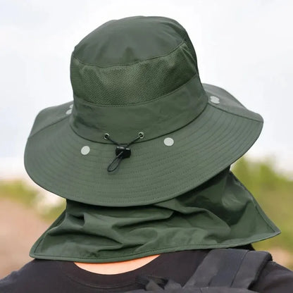 100% Nylon Zomer Buiten Fisherman Hat - Sneldrogend en Zonnebeschermend Hoed voor Mannen en Vrouwen