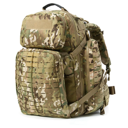 60L Militärischer taktischer Rucksack – 1000D Nylon MOLLE Outdoor-Rucksack für Wandern &amp; Camping
