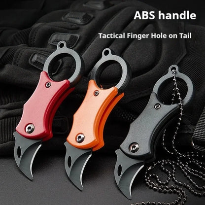 Edelstahl-Minimesser-Karabiner-Multitool – EDC-Taschenmesser, tragbares Outdoor-Multitool, taktisch und militärisch