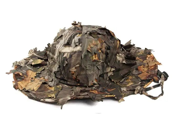 Camouflage Jagd- und Angelmütze – Outdoor-Sportmütze mit Maske und Schal für Airsoft, Wandern und Angeln