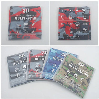 Outdoor Sport Bandana – Militair Tube Sjaal voor Vissen, Fietsen & Wandelen – Tactical Neck Gaiter & Halve Masker voor Mannen & Vrouwen