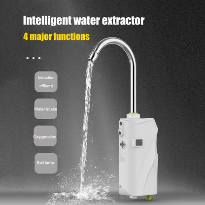 3-in-1-Handwasch- und Angelwerkzeug – Intelligente Sensor-Wasserpumpe mit Sauerstoffzufuhr, LED-Licht und 2600-mAh-Akku