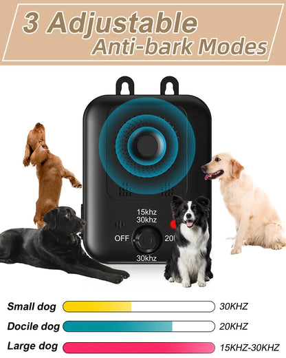 Automatisch Anti-Blaasapparaat voor Honden – Oplaadbare Ultrasonische Blaasafschrikker voor Binnen en Buiten