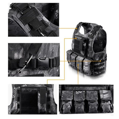 Tactisch Militair Vest | Molle Combat Vest | Airsoft & Outdoor Gear