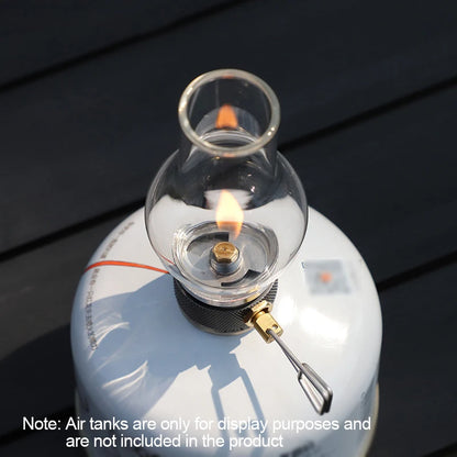 Draagbare Camping Gas Kaarslamp | Compacte Butaan Gaslamp voor Outdoor Kamperen, Vissen en Picknick