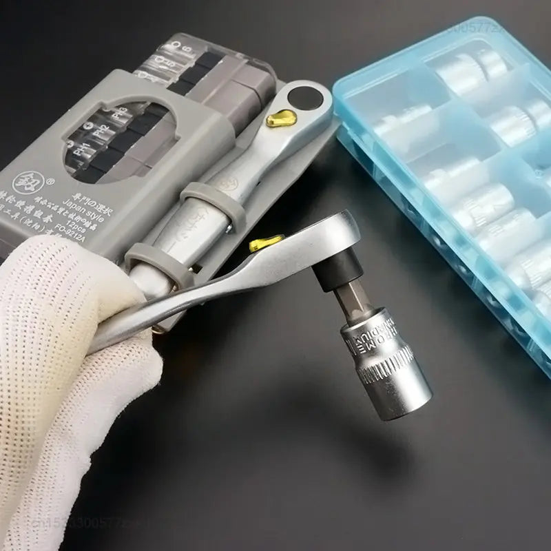 Xiaomi Multifunktionales Mini-Ratschenschlüssel- und Schraubendreher-Set – Kompaktes Handwerkzeug-Set mit Bits