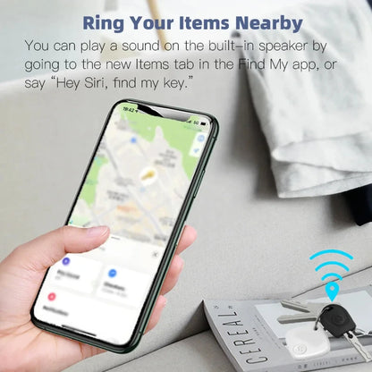 Bluetooth Mini Tracking-apparaat - Smart Tag voor Apple Find My App, Anti-Lost Alarm voor Kinderen, Huisdieren, Auto’s en Meer