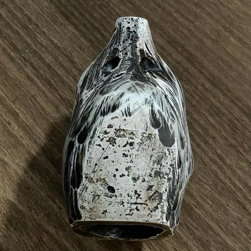 Authentiek Aztec Death Whistle, Luide Spookachtige Mensachtige Schreeuwen, Skulls en Donder Echoes, Perfect voor Camping en Noodsituaties