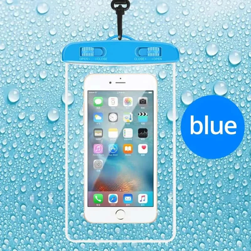 Drijvende Waterdichte Zwemtas met Luchtkussen voor iPhone, Samsung, Xiaomi en Huawei – Onderwater Telefoonhoesje met Touchscreen, Geschikt voor iPhone 11/12/13/14 Pro Max, Samsung S23/S22, Xiaomi 13, Huawei P30/20 Lite
