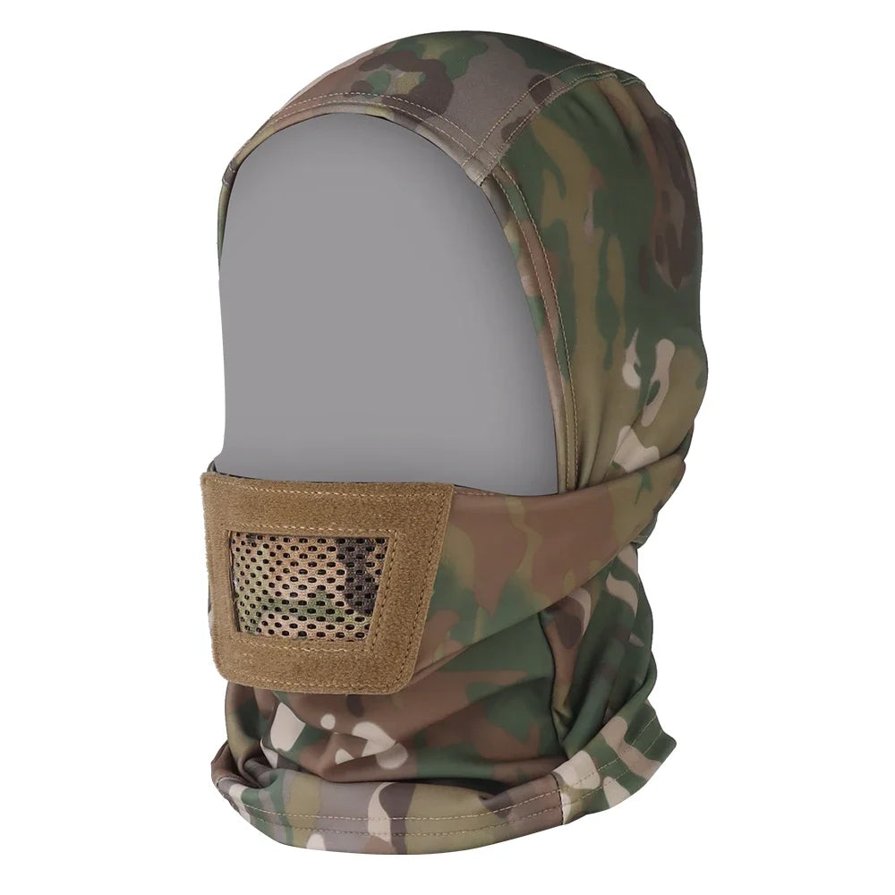 Tactisch Airsoft Masker – Full Face Balaclava | Beschermende Headgear voor Paintball & Outdoor Sporten