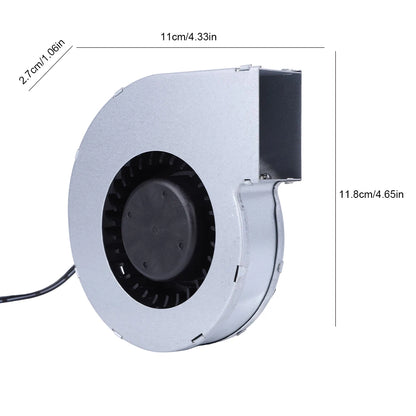 12V BBQ Ventilator | 6000RPM | Variabele Snelheidsregeling | Turbo Blower voor Grill, Houtkachel & Outdoor Koken