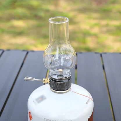Draagbare Camping Gas Kaarslamp | Compacte Butaan Gaslamp voor Outdoor Kamperen, Vissen en Picknick
