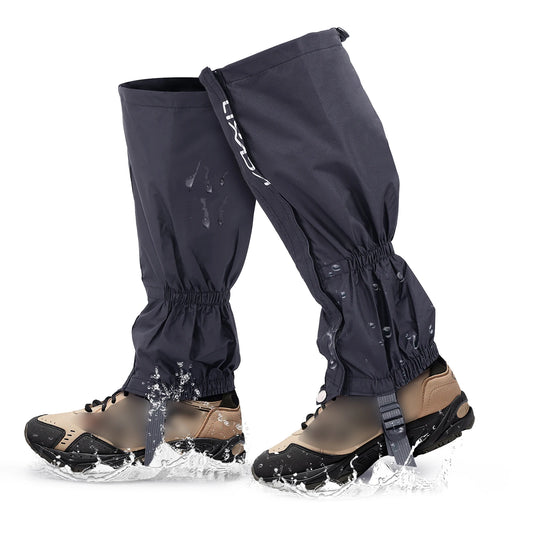 Lixada Gaiters – Waterdichte & Winddichte Beenbeschermers voor Skiën, Wandelen & Klimmen