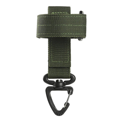 Verstelbare Molle Handschoenhouder – Sleutelring & Karabijnclip voor Brandweer, Hiking & Werkgebruik