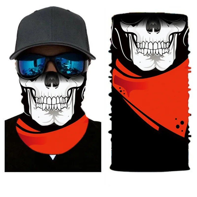 Fiets Bandana Sjaal – Naadloze Tactical Nekhoes & Balaclava – Fiets-, Ski- & Motor Masker voor Mannen – Outdoor Hiking & Vissen