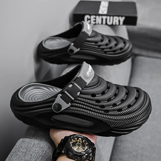 Unisex Zomer Slippers – Comfortabele Slip-On Clogs met Platform, Anti-Slip EVA Zool voor Strand en Casual Gebruik