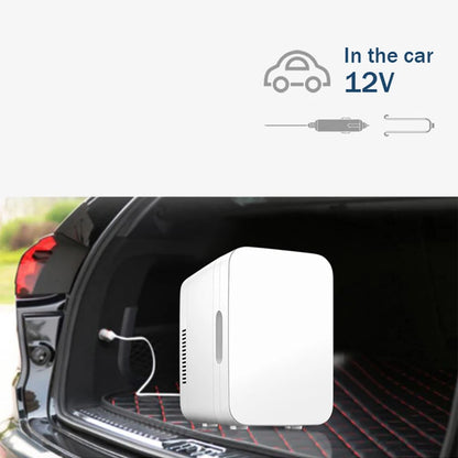 6L Mini Koelkast – Multifunctionele Draagbare Compressor Koeler voor Auto, Thuis en Cosmetica