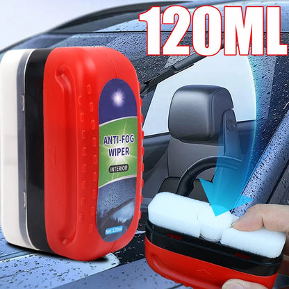 Car Window Glass Fog Repellent – Ontwasemingscoating & Olie Film Verwijderaar met Reinigingsborstel