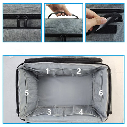 Reise-Erste-Hilfe-Set-Tasche – multifunktionaler medizinischer Organizer, mehrschichtige Medikamentenbox für Zuhause und Reisen