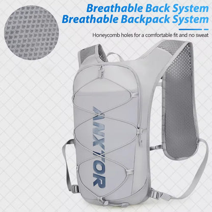 5-Liter-Laufrucksack – leichte, wasserdichte Lauf- und Fahrradweste mit reflektierenden Details für Sicherheit