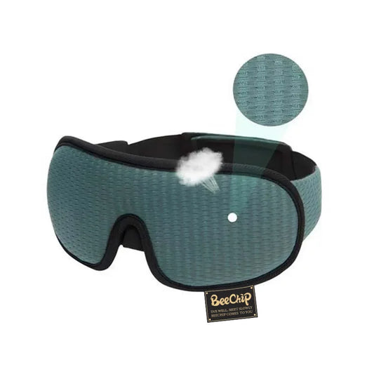 3D Oogmasker – Ademend en Verstelbaar Slaapmasker, Padded Eye Mask voor Reizen en Rust, Blokkeren Licht en Verbeter Slaapkwaliteit