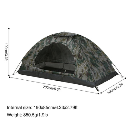 Ultralichte Camping Tent – UPF 30+ Bescherming & Waterbestendig | Perfect voor Outdoor, Strand & Vissen