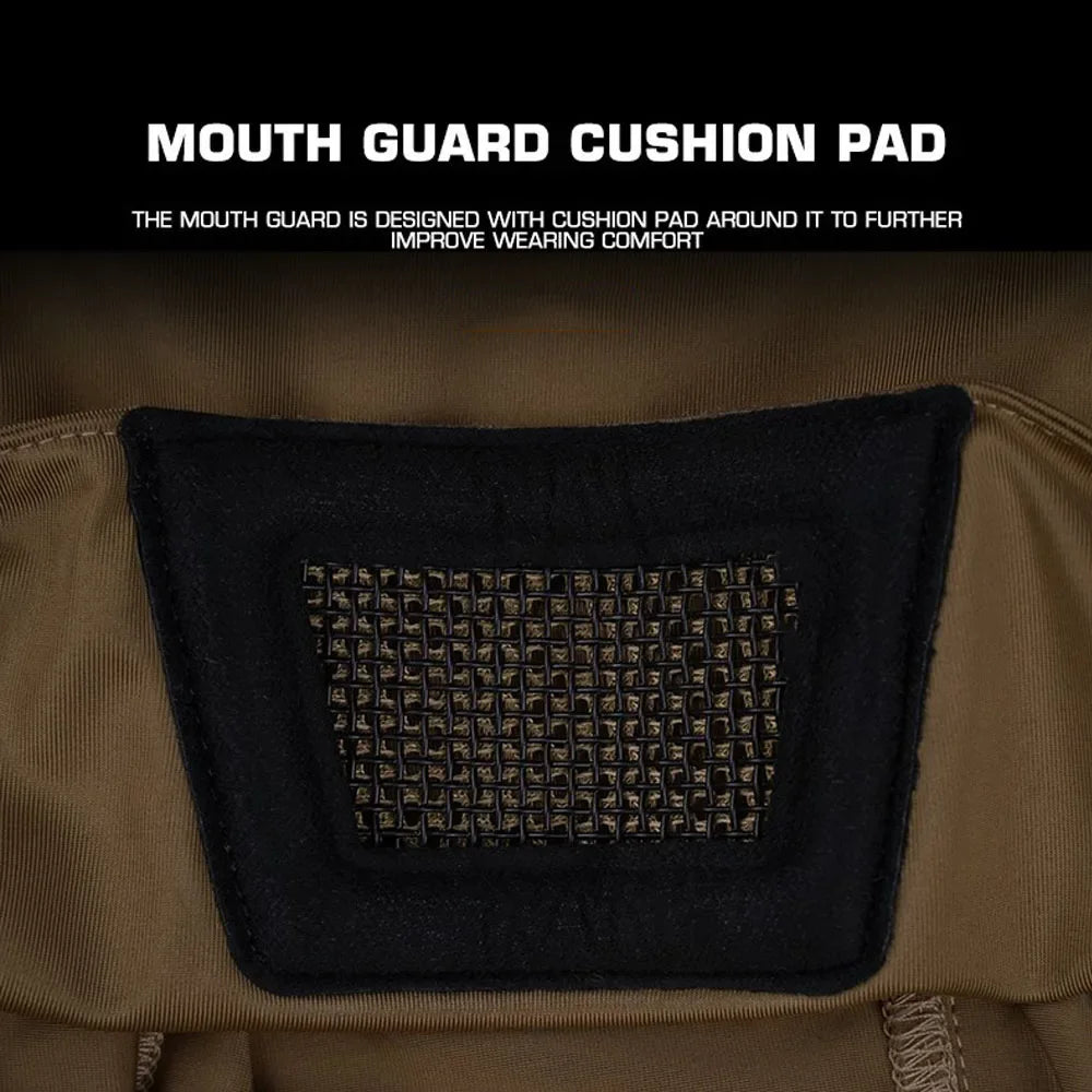 Tactisch Airsoft Masker – Full Face Balaclava | Beschermende Headgear voor Paintball & Outdoor Sporten