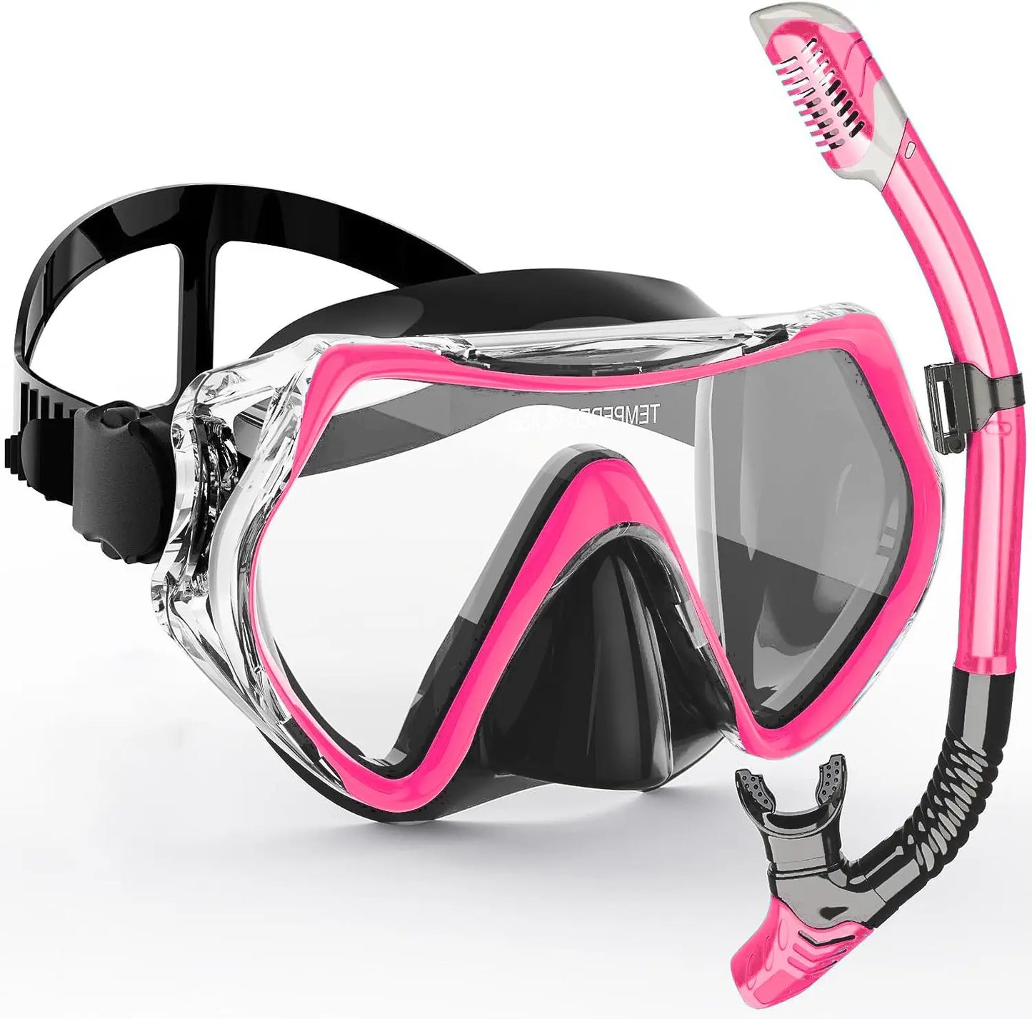 Professioneel Scuba Duikmasker voor Volwassenen | Anti-Fog Zwembril met Siliconen Rand