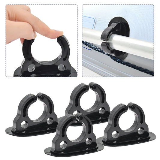 2/4 Stuks Kayak Peddel Houder Clips voor Opblaasbare Boot, Kano, Roeiboot – Duurzaam PVC Peddelopslag