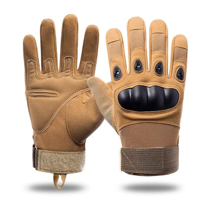 Tactical Outdoor Gloves with Protective Shell - Non-slip Fitness Gloves for Men and Women