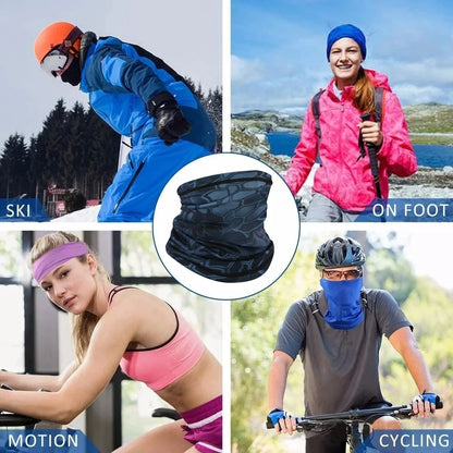 Outdoor Ice Silk Zonnebescherming Bandana – Multifunctionele Motorfiets Nekhoes voor Lente & Zomer – Sport Magic Riding Masker Volledig Gezicht
