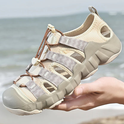 Unisex Zomerse Gesloten Teensandalen – Ademend en Comfortabel voor Wandelen, Strand en Casual Gebruik, Maten 36-46