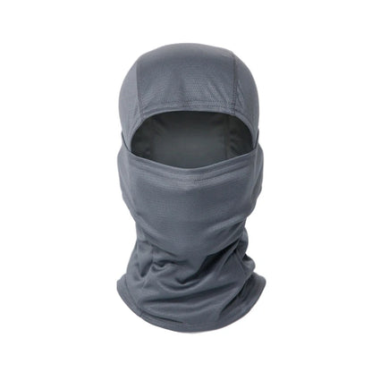 Camouflage Balaclava Hoed voor Fietsers & Jagers – Volledige Gezichtsmasker voor Buiten, Skiën, Motorhelm Binnenmuts