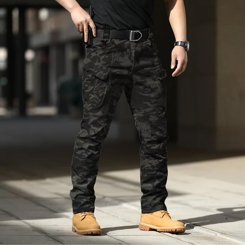 Lente-Herfst Waterafstotende Outdoor Broek – Stretch Tactical Militair Desert Camouflage Hiking Broek