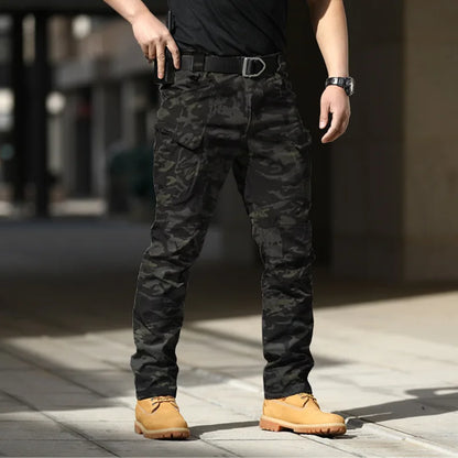 Lente-Herfst Waterafstotende Outdoor Broek – Stretch Tactical Militair Desert Camouflage Hiking Broek