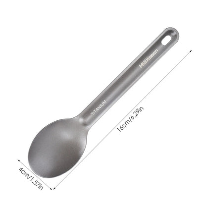 Ultra Lichtgewicht Titanium Bestekset – Camping & Outdoor