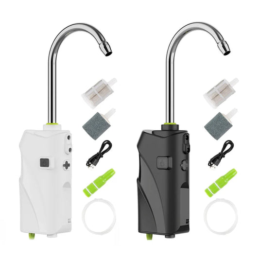 3-in-1-Handwasch- und Angelwerkzeug – Intelligente Sensor-Wasserpumpe mit Sauerstoffzufuhr, LED-Licht und 2600-mAh-Akku