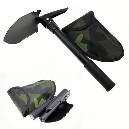 Multifunctionele Opvouwbare Camping Schep - Survival & Tactische Schop - Outdoor Hiking, Tuinieren en Graven Tool Kit