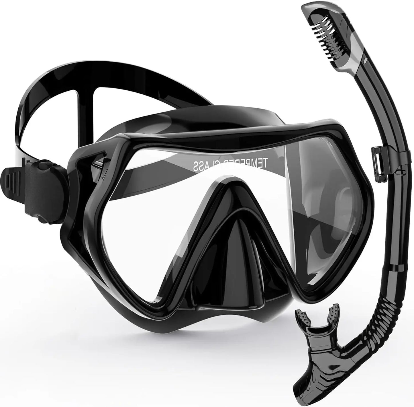 Professioneel Scuba Duikmasker voor Volwassenen | Anti-Fog Zwembril met Siliconen Rand