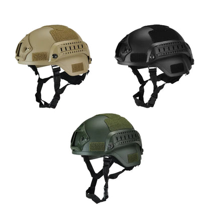 MICH2000 Airsoft MH Tactical Helm – Militärhelm mit Batterietasche für Airsoft, Jagd und Sicherheit
