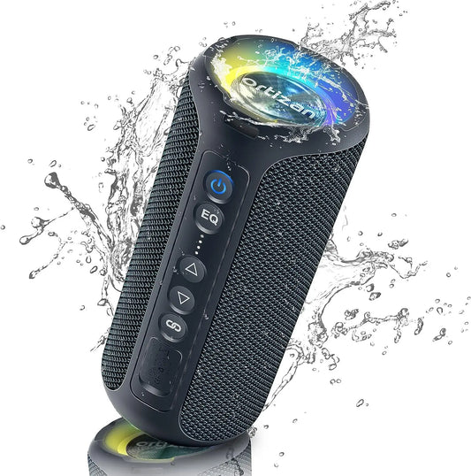 X8 Pro Bluetooth Speaker – 40W Draadloze Stereo Geluid, Diepe Bass, IPX7 Waterdicht, 30U Playtime, 7 Kleuren Licht, 3 EQ Modus