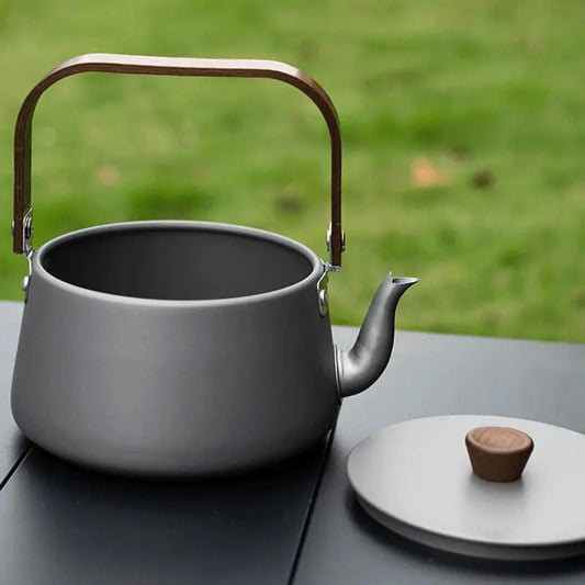 Draagbare Camping Theeketel 1.1L – Outdoor Waterketel & Koffiepot