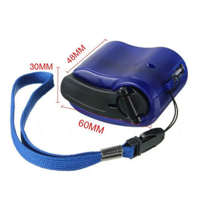 EDC Hand Crank USB Oplader – Noodoplader voor Camping, Hiking en Survival