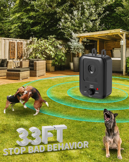 Automatisch Anti-Blaasapparaat voor Honden – Oplaadbare Ultrasonische Blaasafschrikker voor Binnen en Buiten