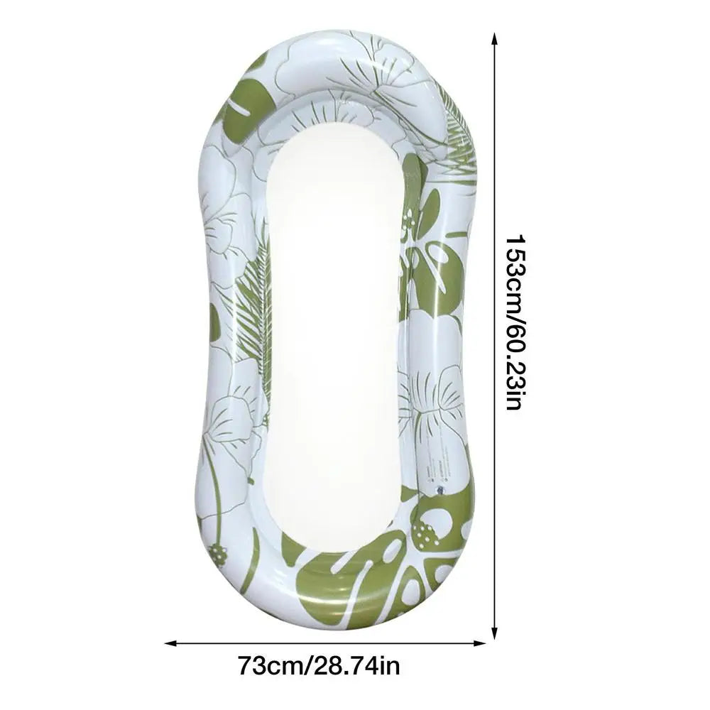 Opblaasbare Pool Lounge Float – Zonnebed Drijver voor Zwembad – Duurzaam PVC