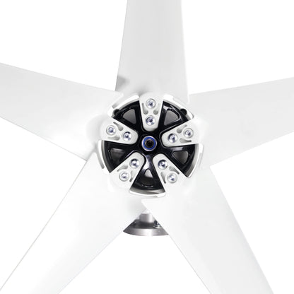 12V 1200W Wind Generator Kit – 5-Blade S-Type Turbine with Charger Controller for Home, Boats, Weather Stations & Green Energy